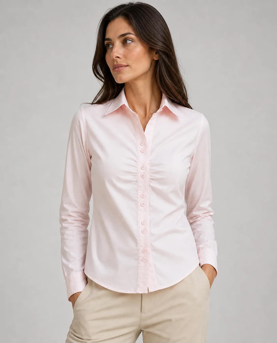 Camisa Drapeada